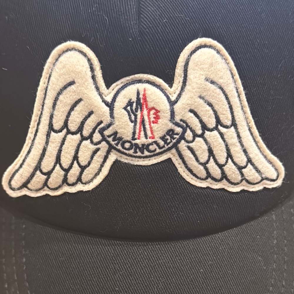 Montcler Genius Palm Angels Nylon Logo Trucker Hat - Picture 8 of 10